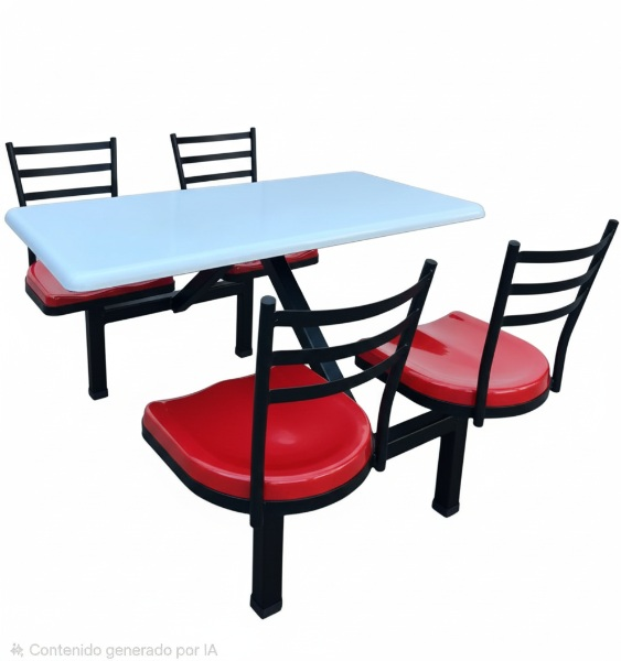 Industrial dining modules by M4 Industrias